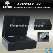 2014 New design hidden in car safe box with Top opening
